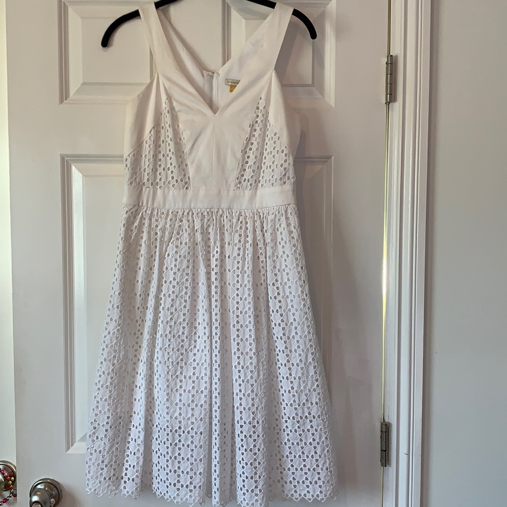 Anthropology Leifsdottir Eyelet Dress